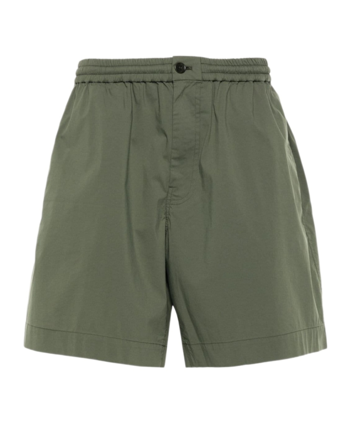 Shop Aspesi Poplin Bermuda Shorts