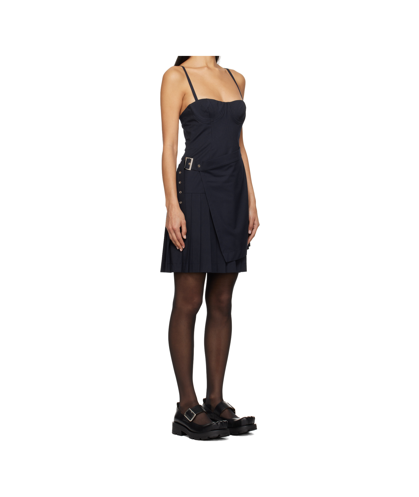 Charles Jeffrrey Loverboy Sling Dress In Black
