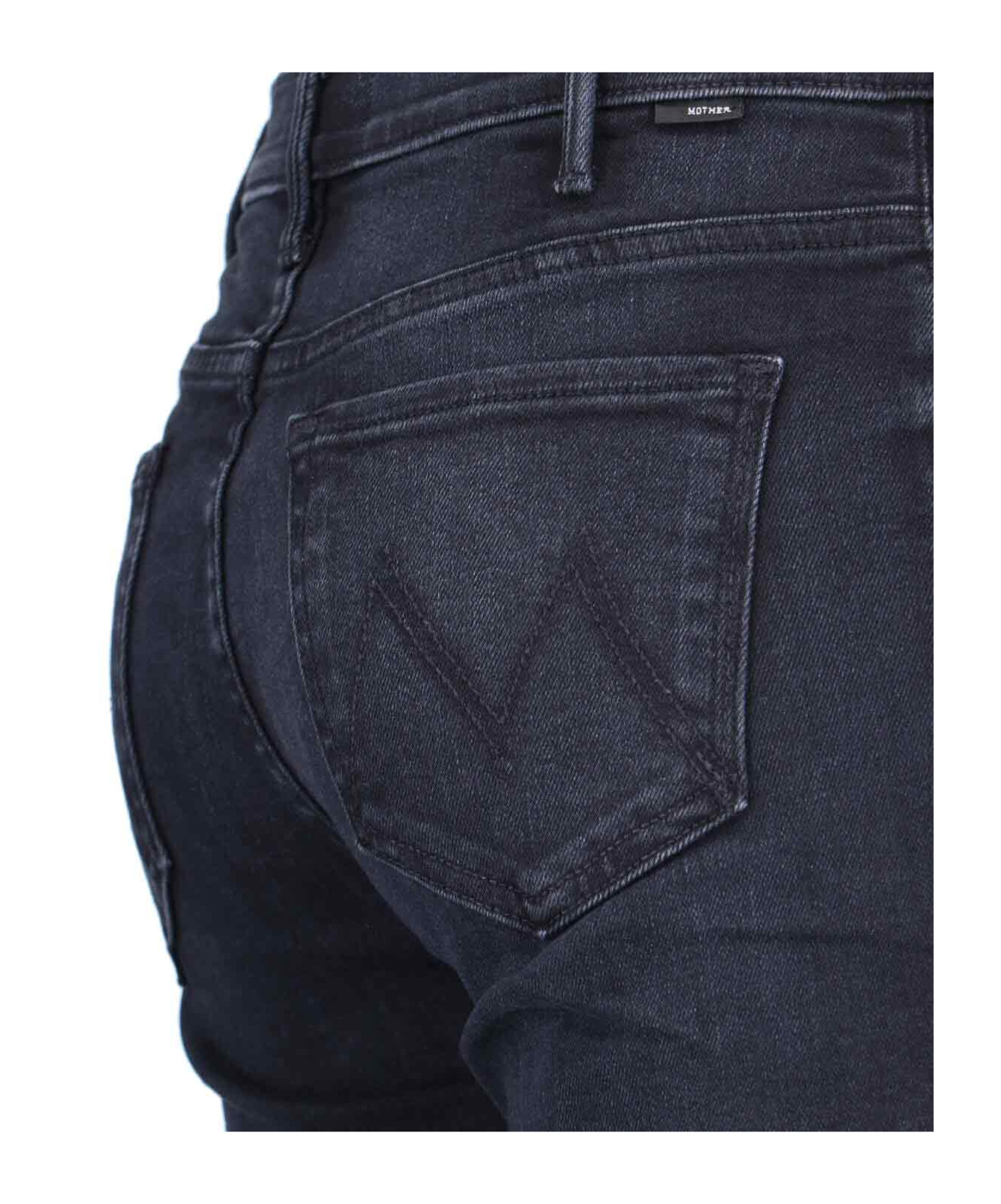 Mother Belt-loop Jeans In Black