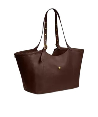 Coach Gramercy Tote In Brass/maple