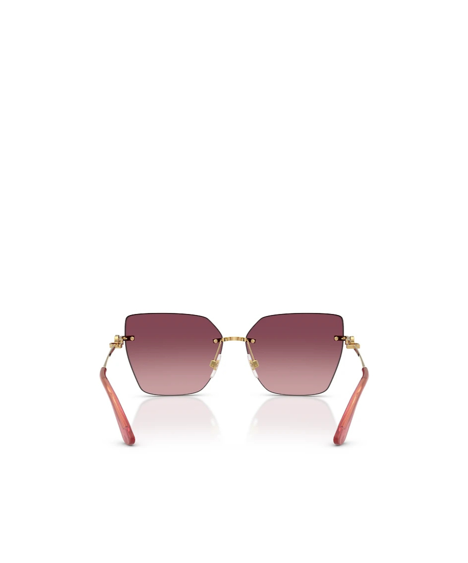 Dolce & Gabbana Cat-eye Sunglasses In Gold