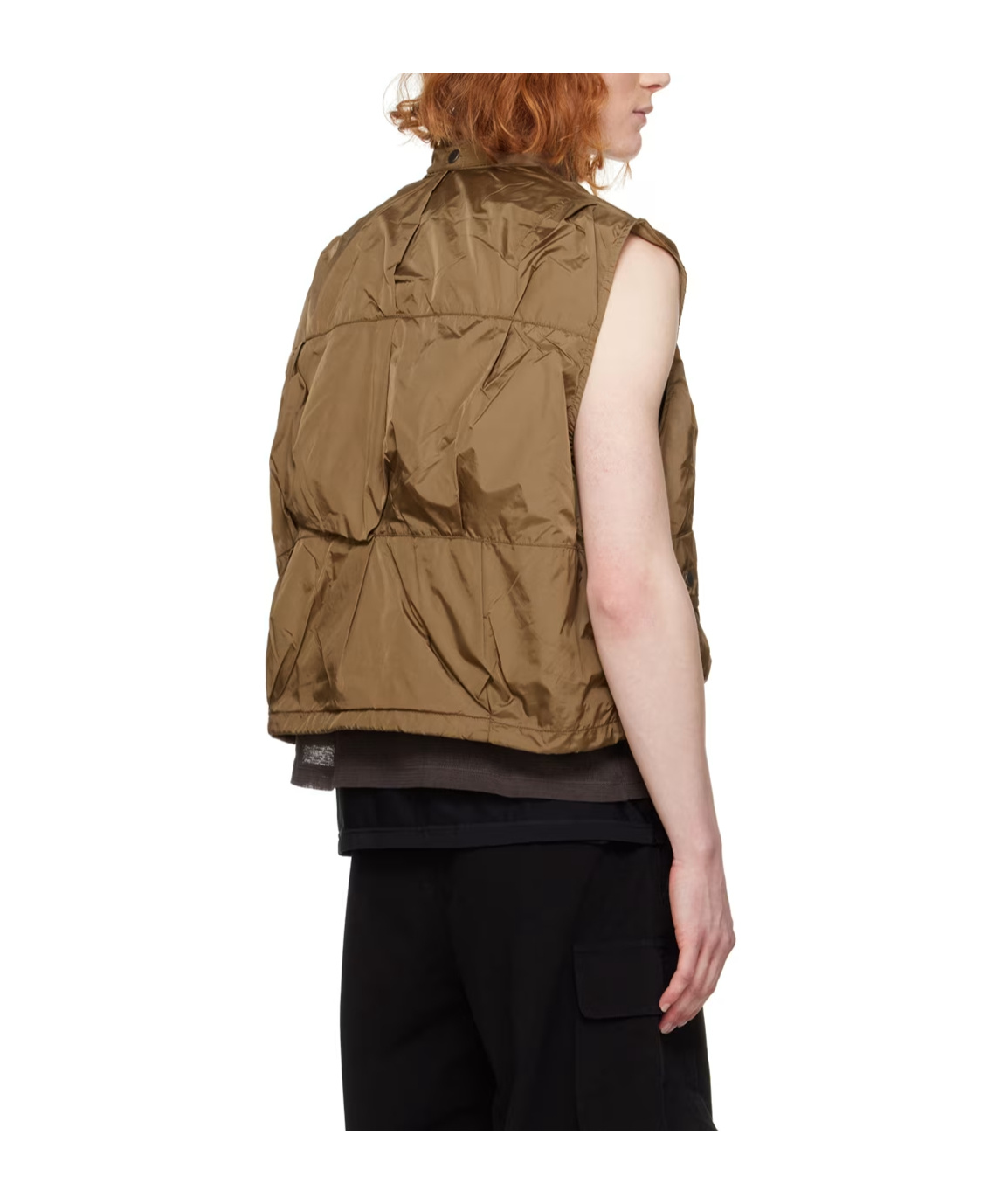 Our Legacy Taupe Exhale Vest In Brown