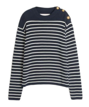 Valentino Maglione In Cotone Ricamato Uomo In Black