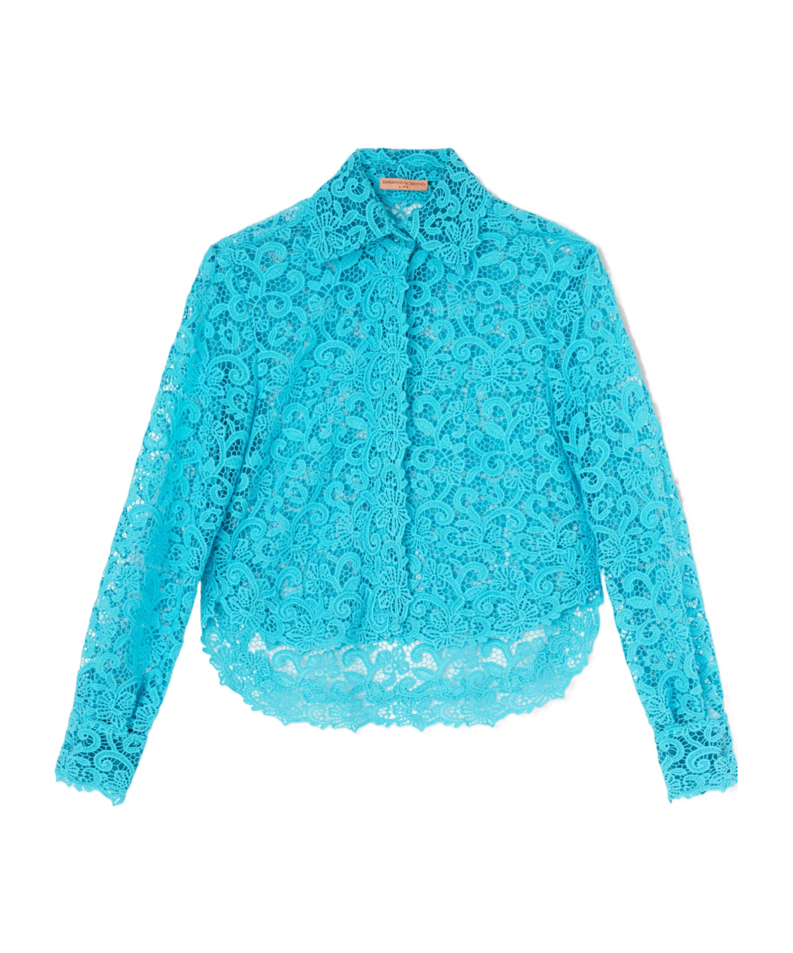 Ermanno Scervino Floral-lace Shirt