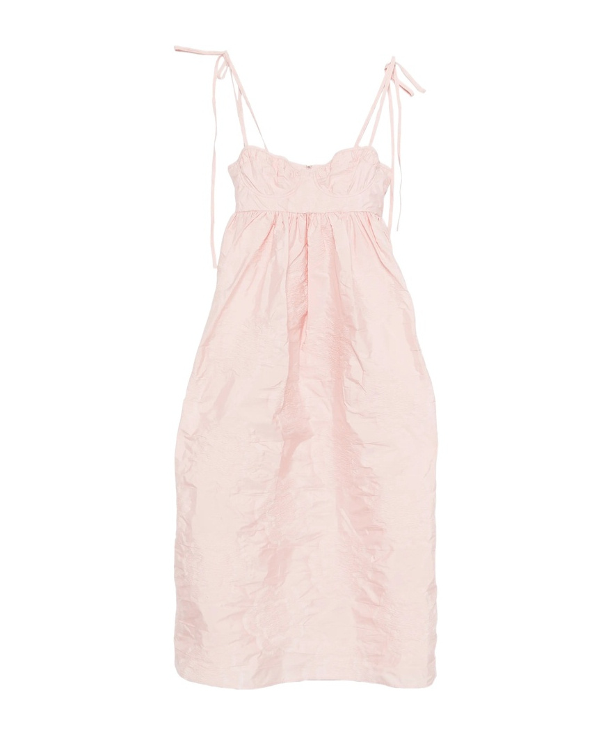 Cecilie Bahnsen Strappy Dress In Pink