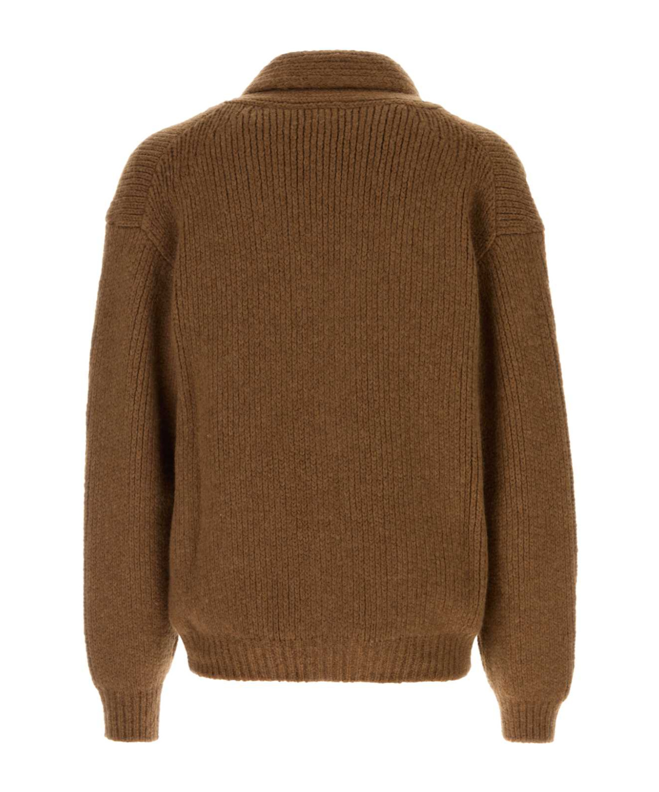 Tom Ford Shawl-collar Cardigan In Brown