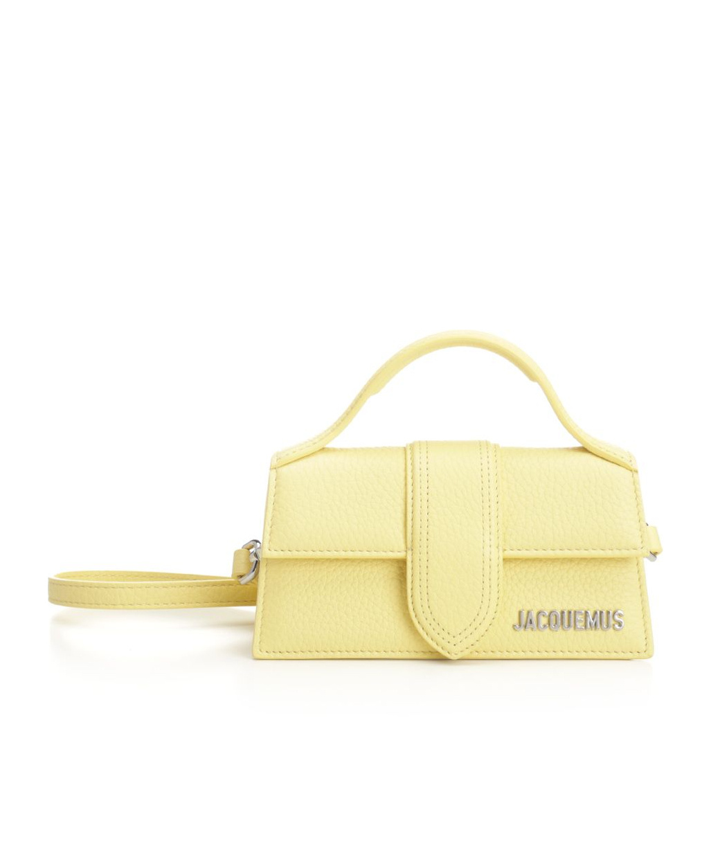 Jacquemus Flap Shoulder Bag In Yellow