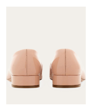Ferragamo New Vara Leather Pumps In Brown