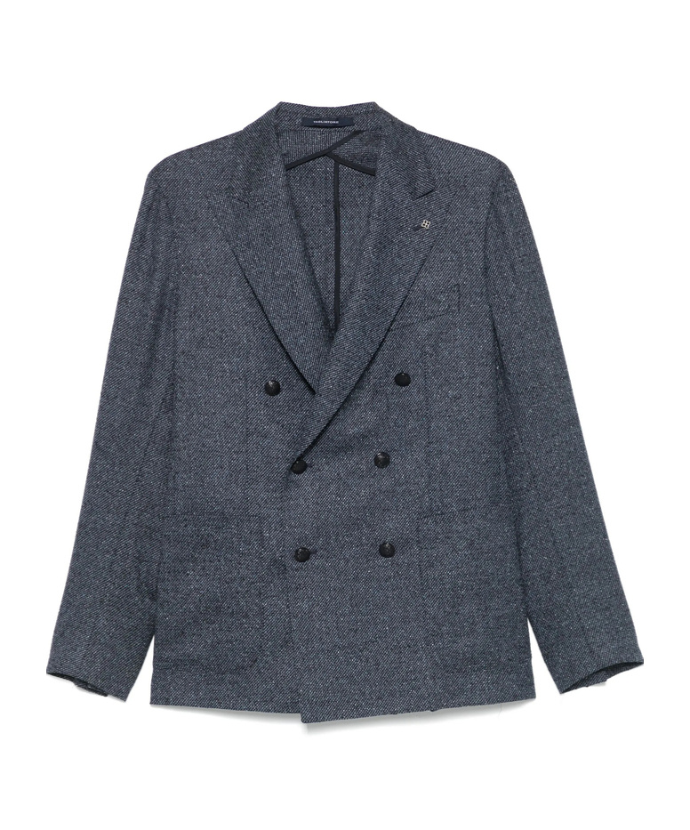 Shop Tagliatore Double-breasted Blazer
