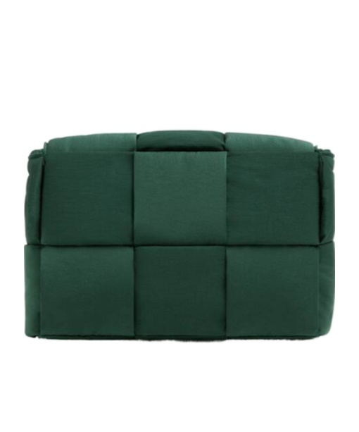 Bottega Veneta Small Cassette Shoulder Bag In Green