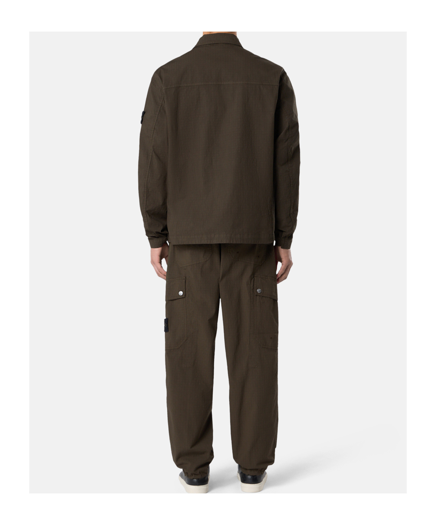 Stone Island 4100044 Mil-spec Stretch Ripstop-tc In Military Green