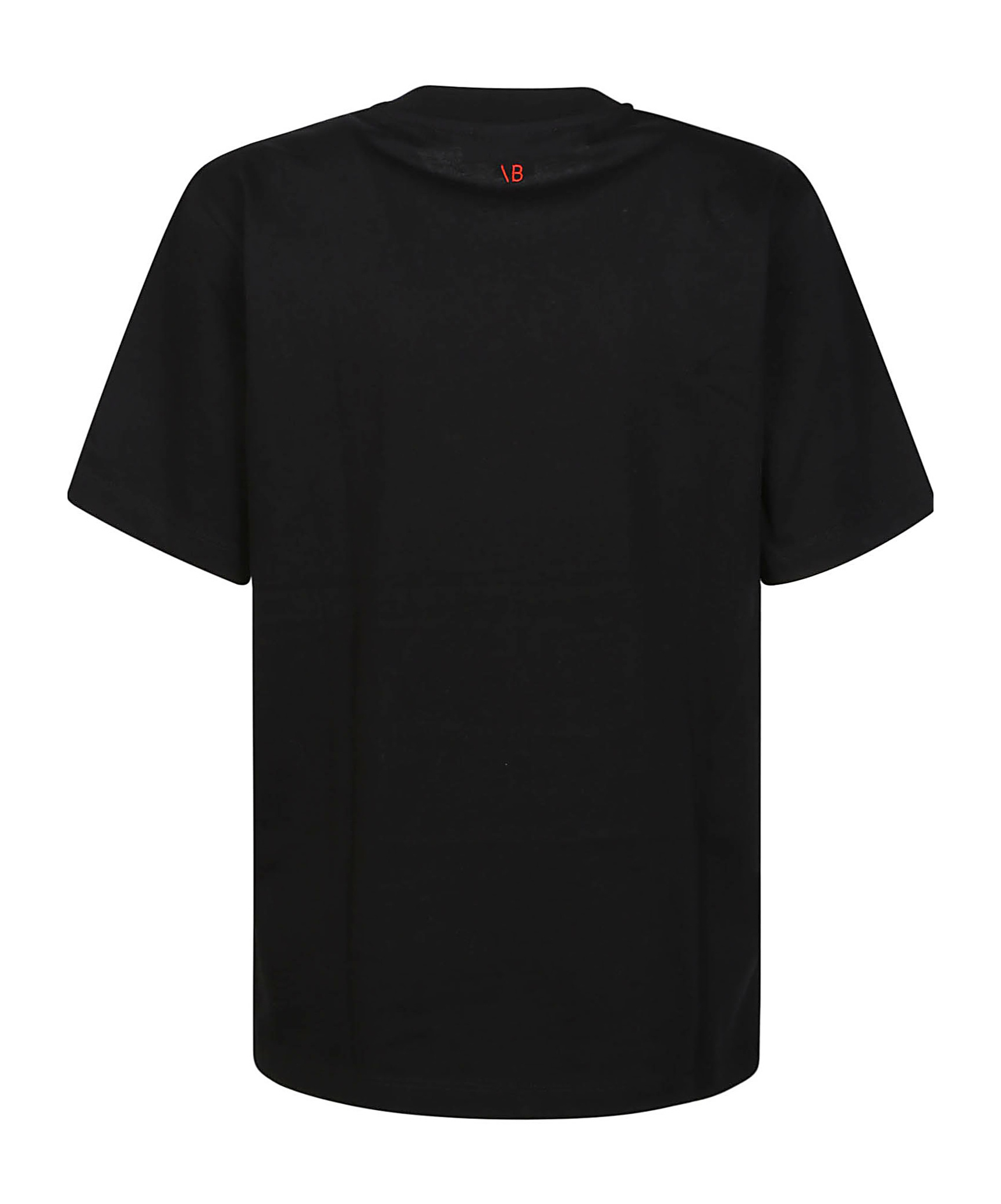 Shop Victoria Beckham Open-necked Black Shirt