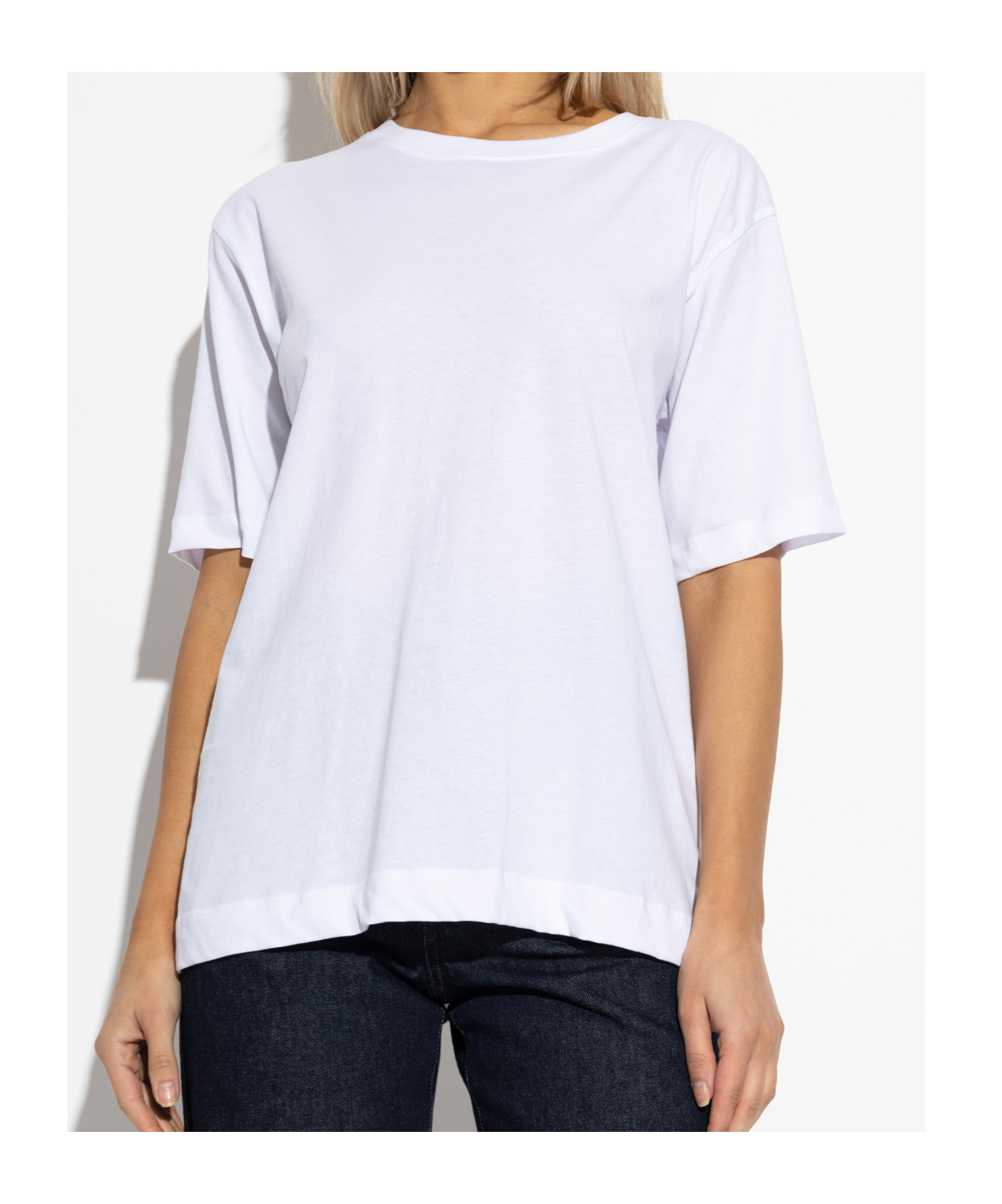Dries Van Noten Short Sleeve T-shirt In White