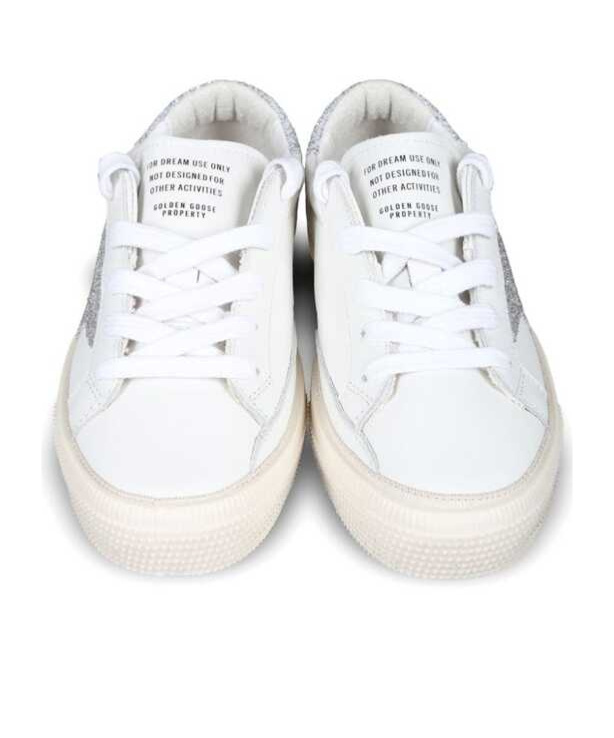 Golden Goose Laced Sneakers In White