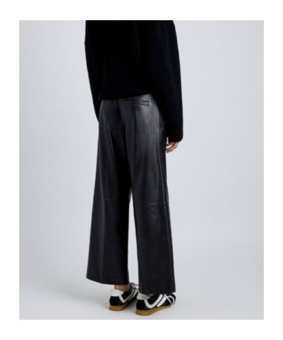 Proenza Schouler Noland Pant In Leather In Black