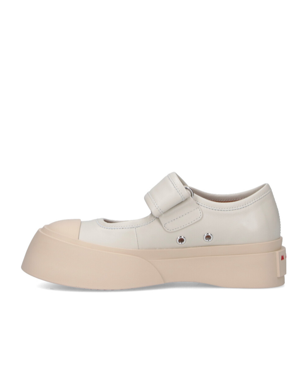 Marni Mary Jane Round-toe Sneakers In Pink