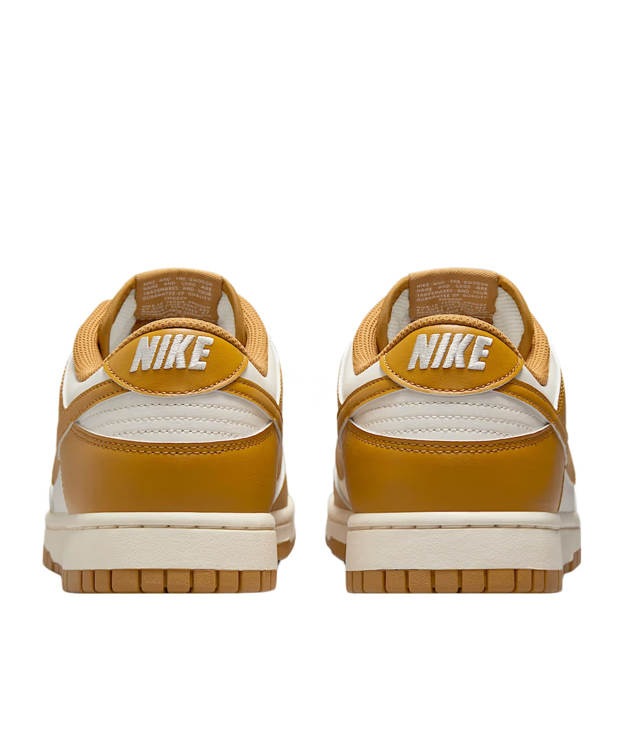 Nike Dunk Retro Low-top Sneakers In Gold