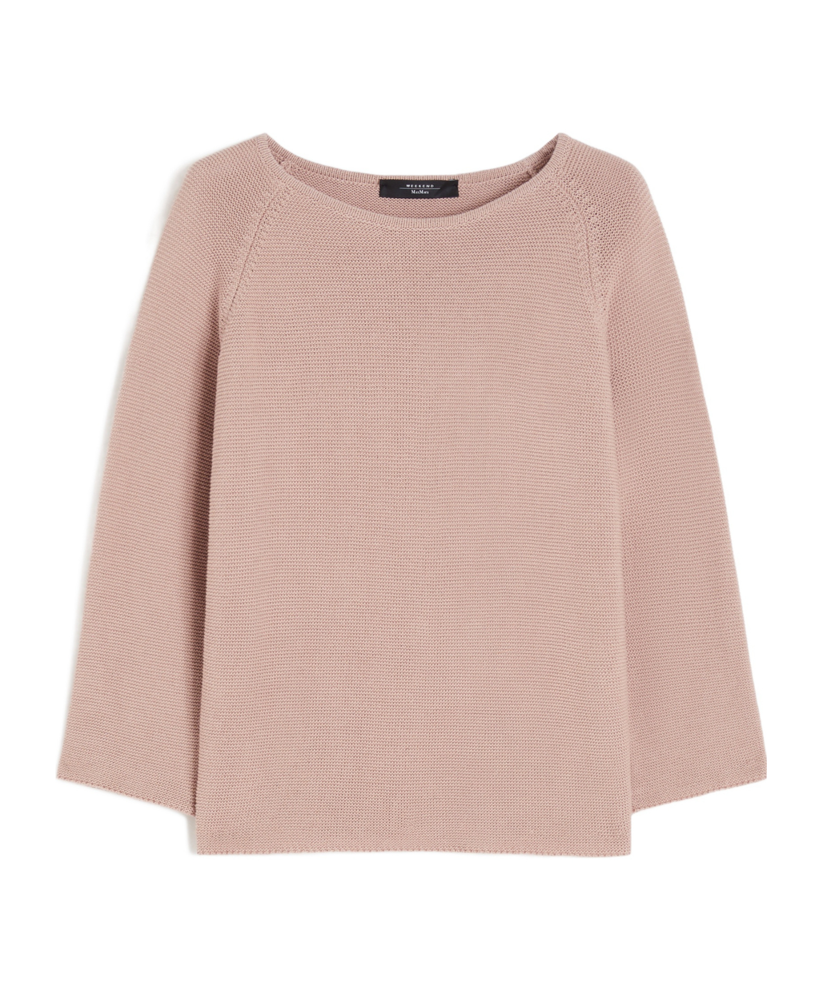 Weekend Max Mara Addotto Boat Neck Sweater In Pink