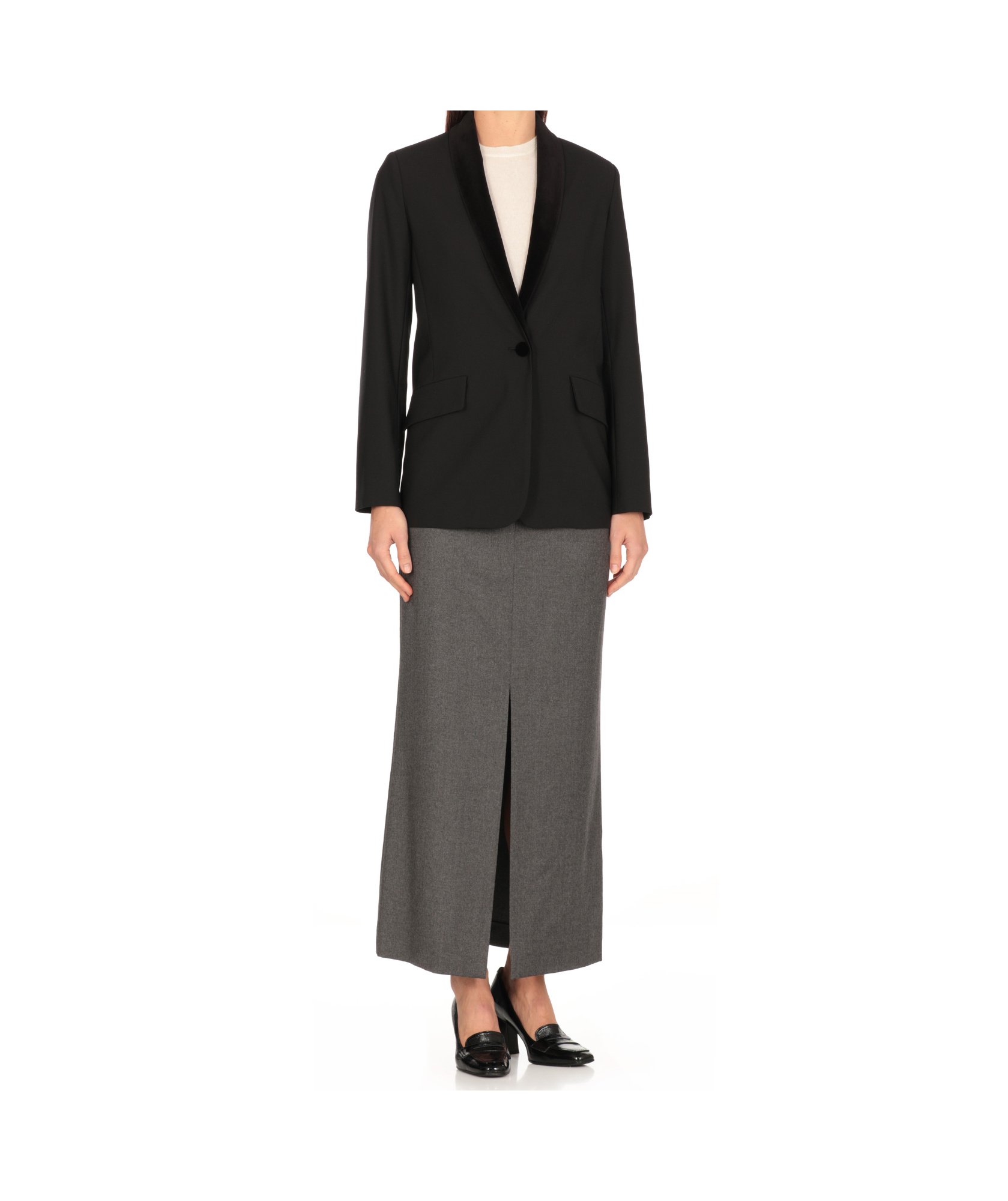 Shop Antonelli Single-breasted Blazer In Black