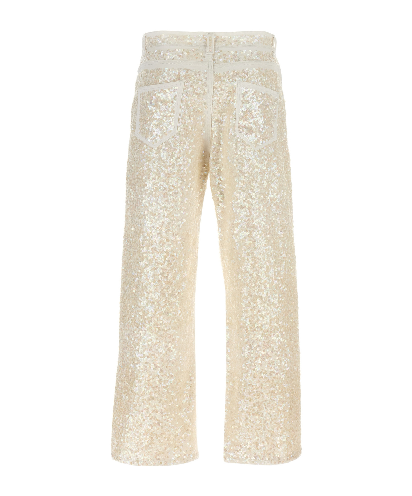 P.a.r.o.s.h . Sequin Embellished Jeans In Neutral