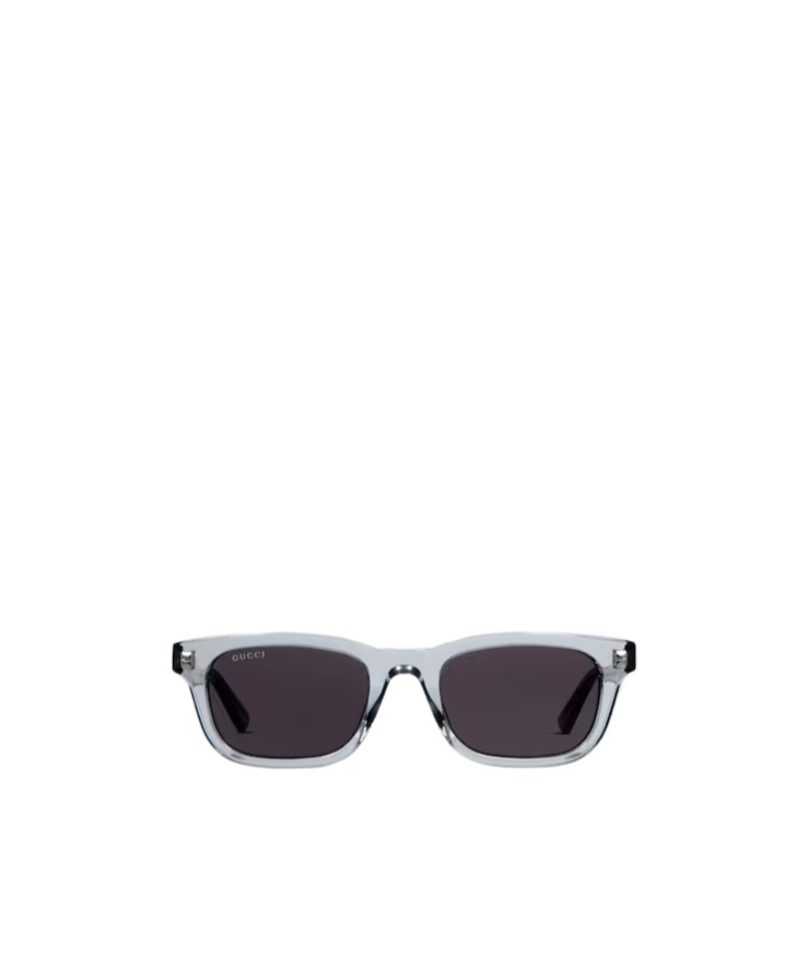 Rectangular-frame sunglasses