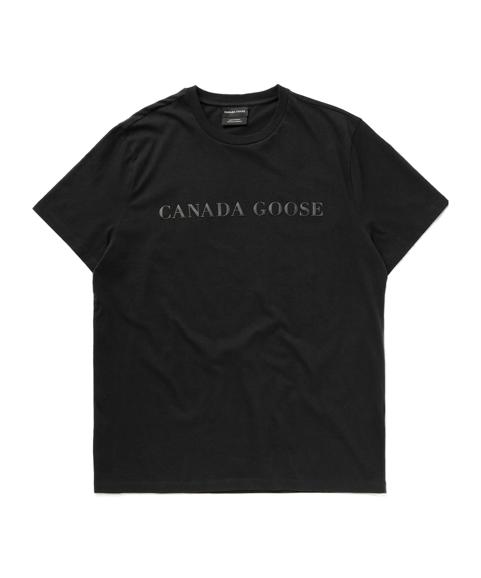 Canada Goose Emersen Cotton T-shirt In Black