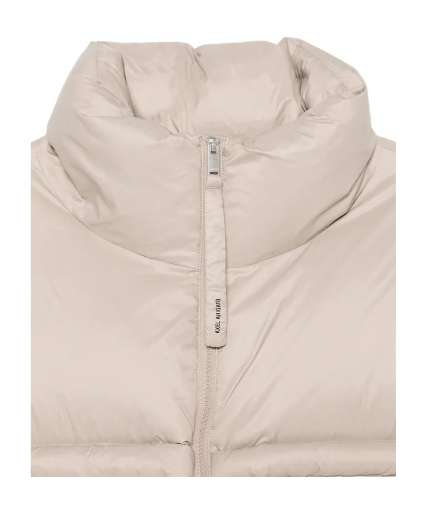 Axel Arigato Turtleneck Jacket In Brown