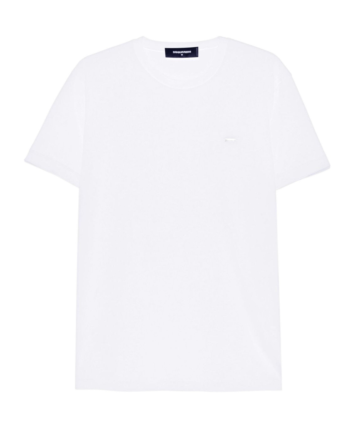 Dsquared2 Logo-plaque T-shirt In White