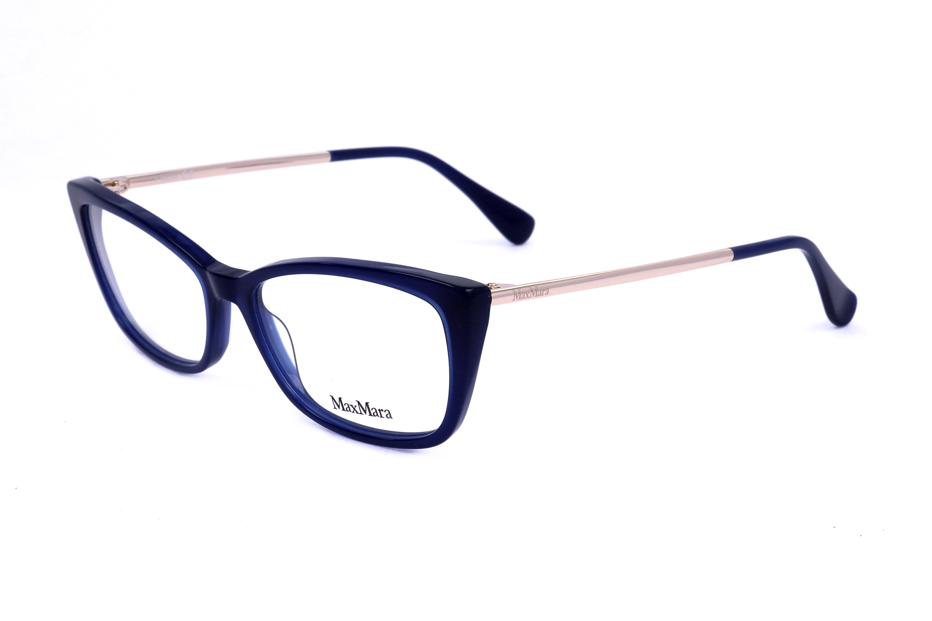 Max Mara Cat-eye Glasses In Blue