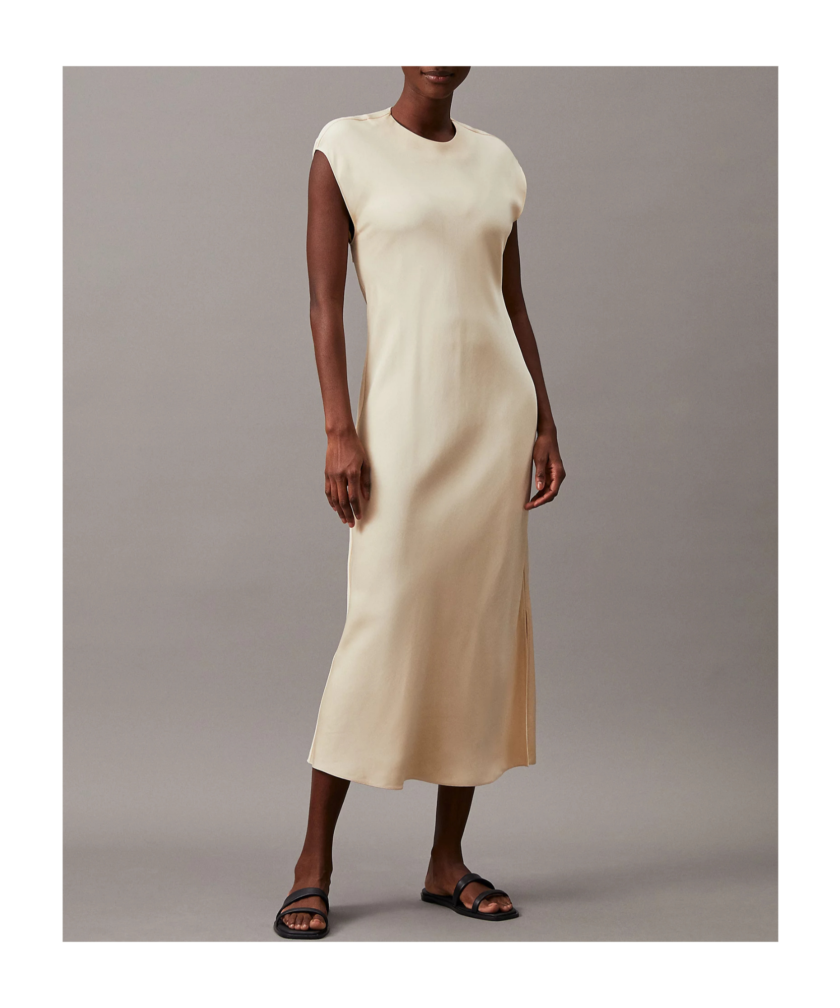 Calvin Klein Dresses In Nude
