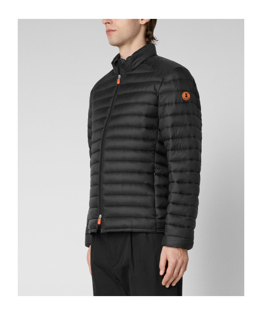 SAVE THE DUCK STAND-COLLAR QUILTED JACKET