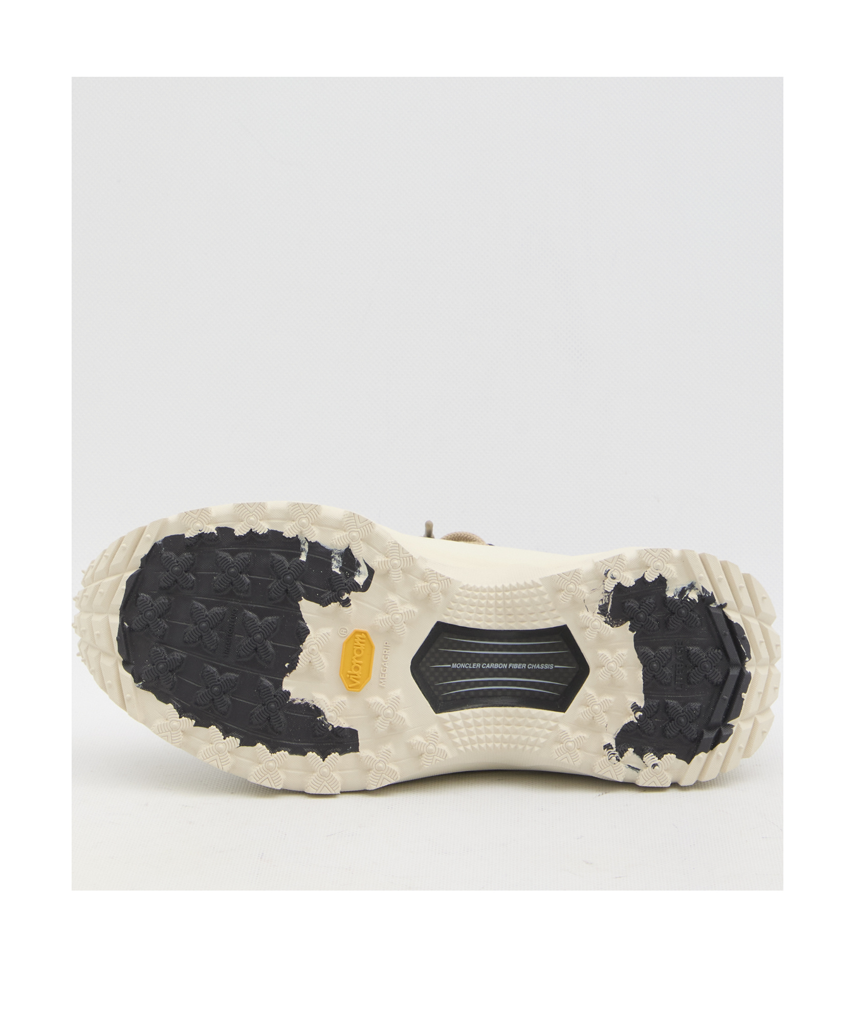 Moncler Lite 2 Trailgrip Sneakers With Vibram Sole In White