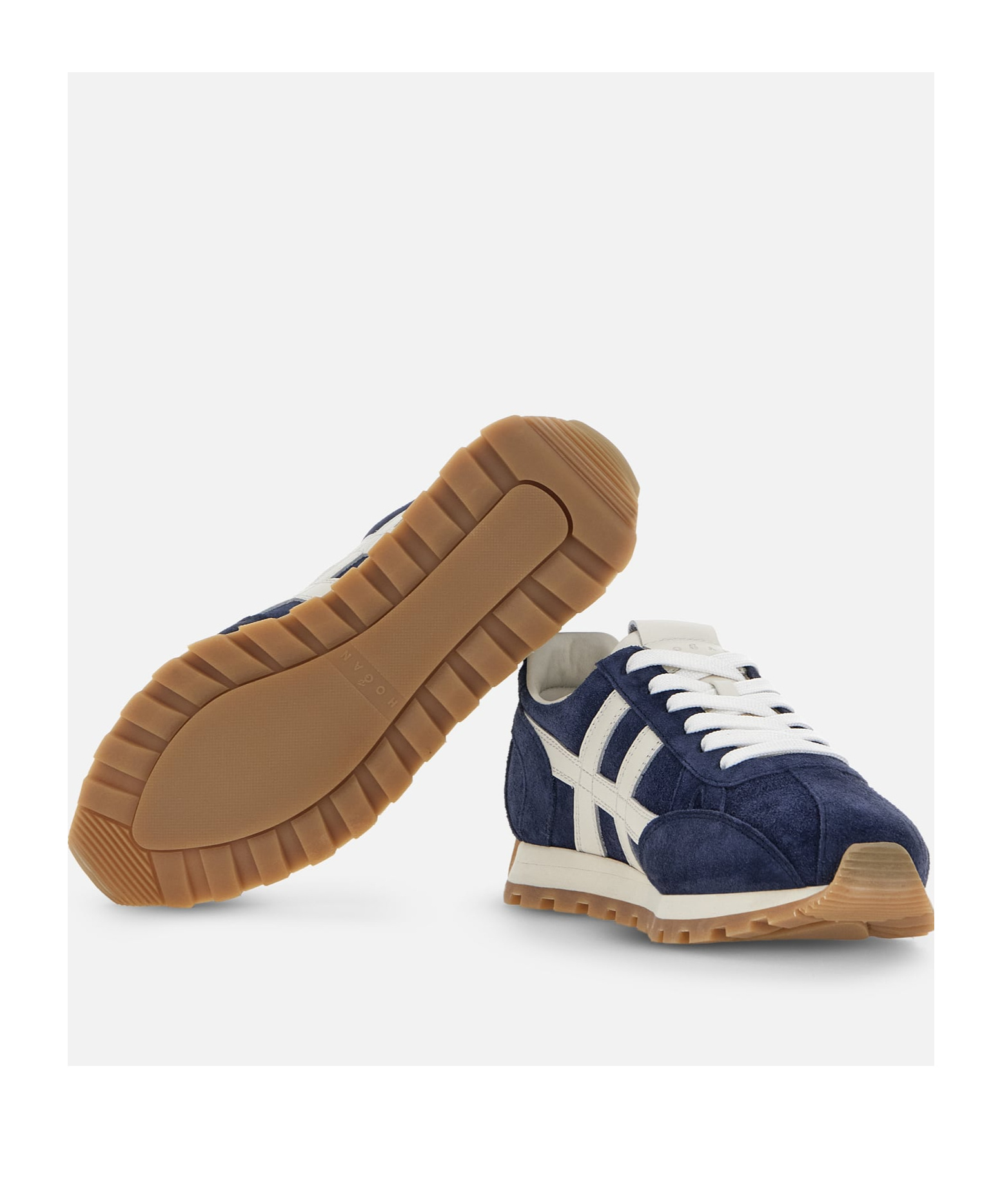 Hogan Laced Sneakers In Multicolor