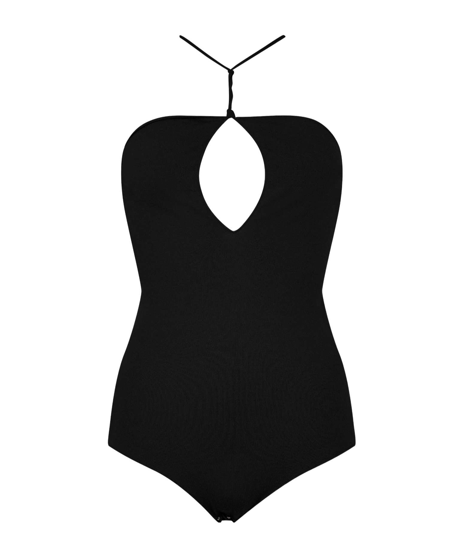 Bottega Veneta Clean-lined Streamlined Fit Bodysuit In Black