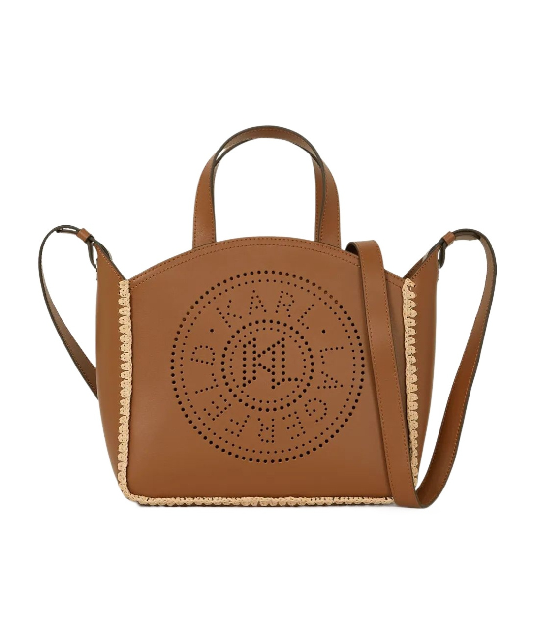 Karl Lagerfeld Small K/circle Bag In Natural Tan