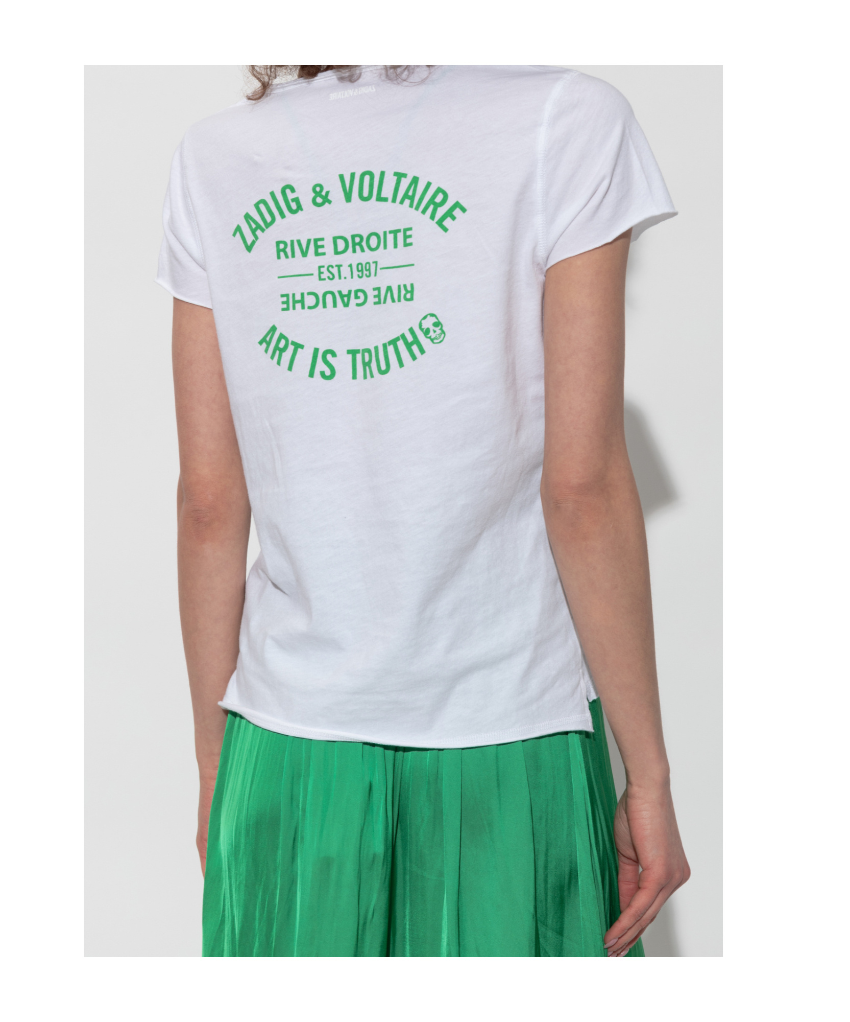 Zadig & Voltaire Logo-print T-shirt In White