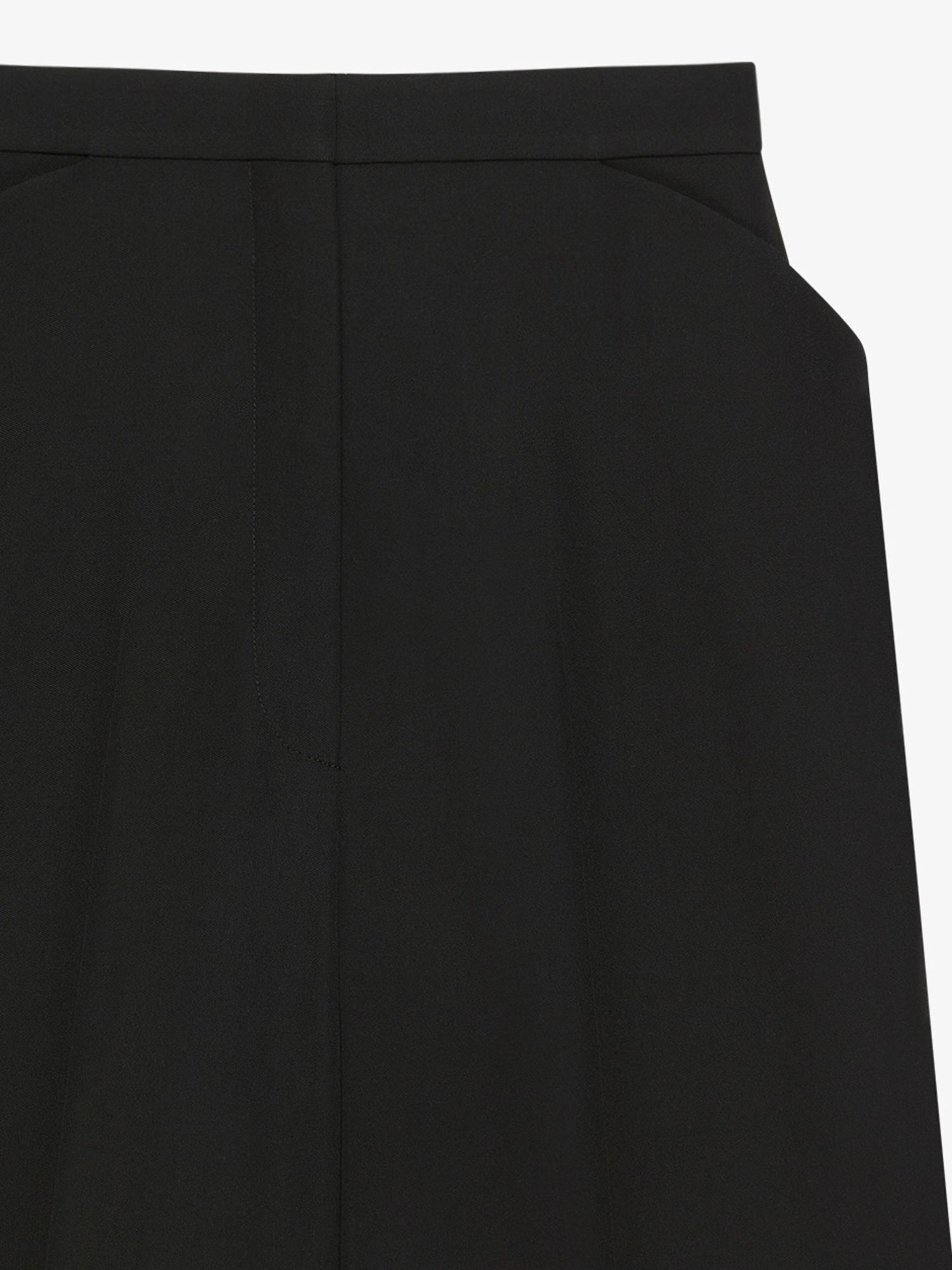 Givenchy Bermuda Wool Shorts In Black
