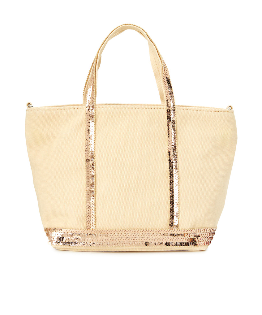 Vanessa Bruno Logo Cross-body Bag In Nude