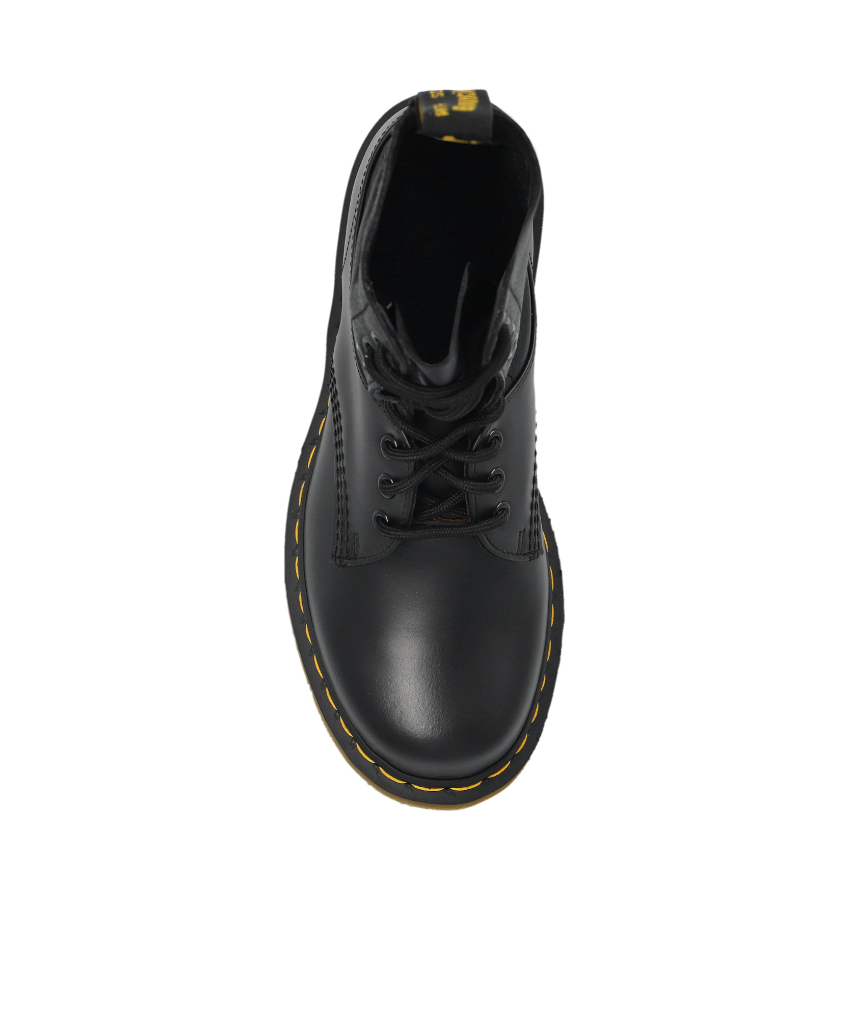 Mm6 Maison Margiela 10 Eye Ankle Boots For Men In Black