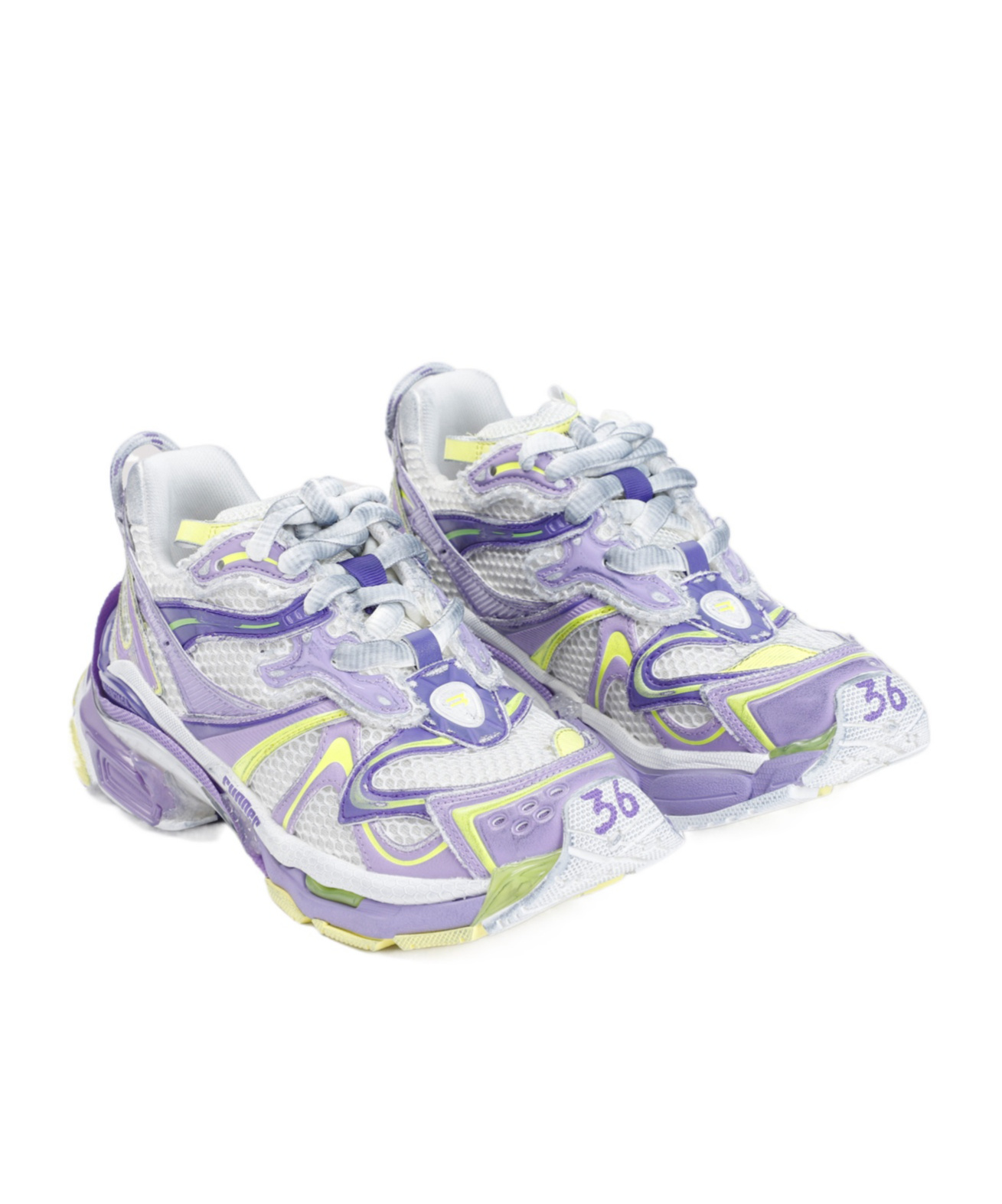 Shop Balenciaga Runner 2.0 Sneakers In Multicolor