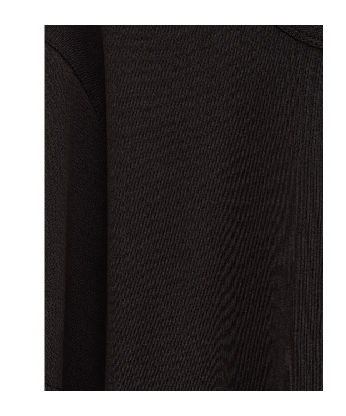 Lemaire Short-sleeve Crew-neck Top In Black