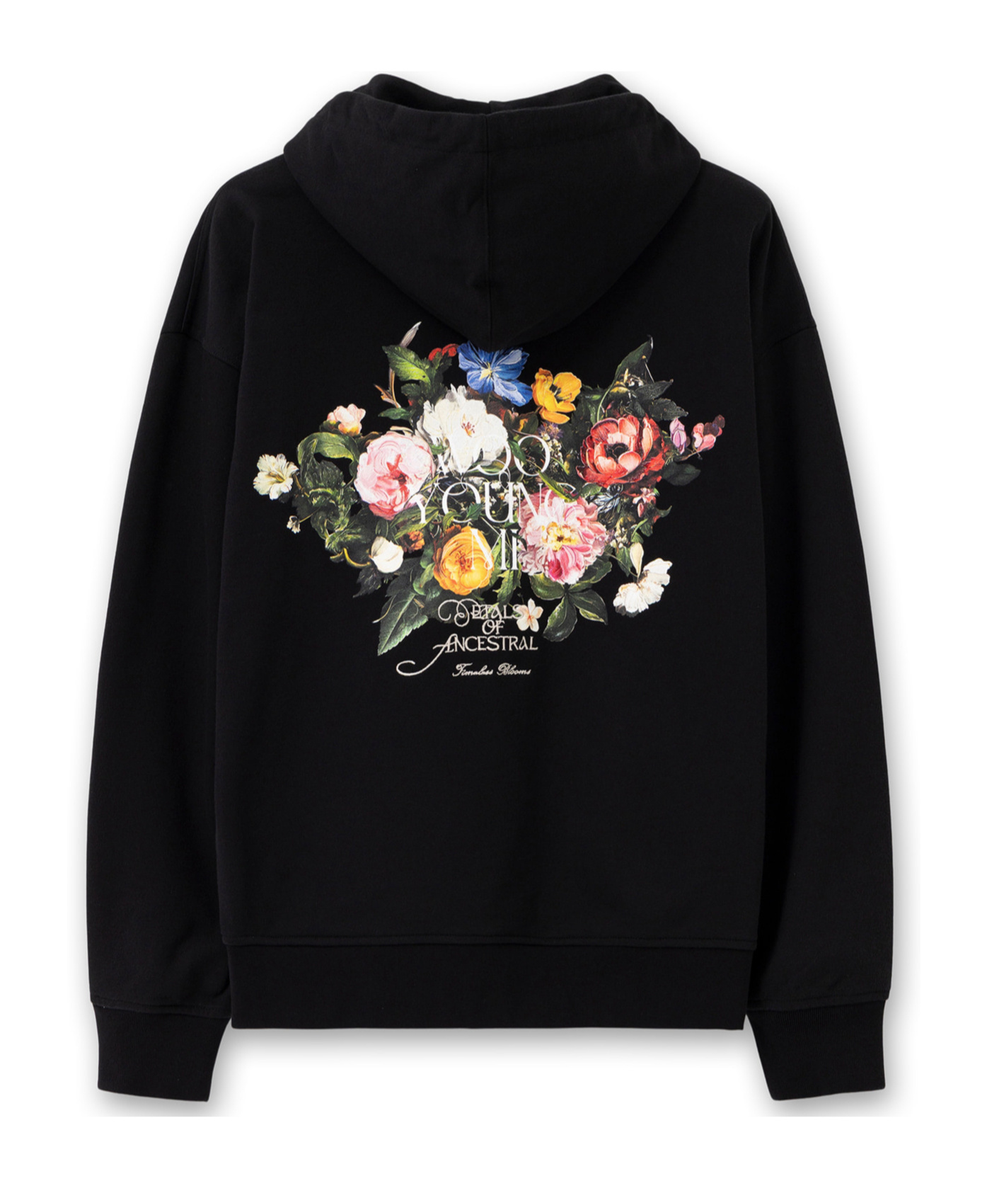 Wooyoungmi Drawstring Hooded Sweatshirt In Black