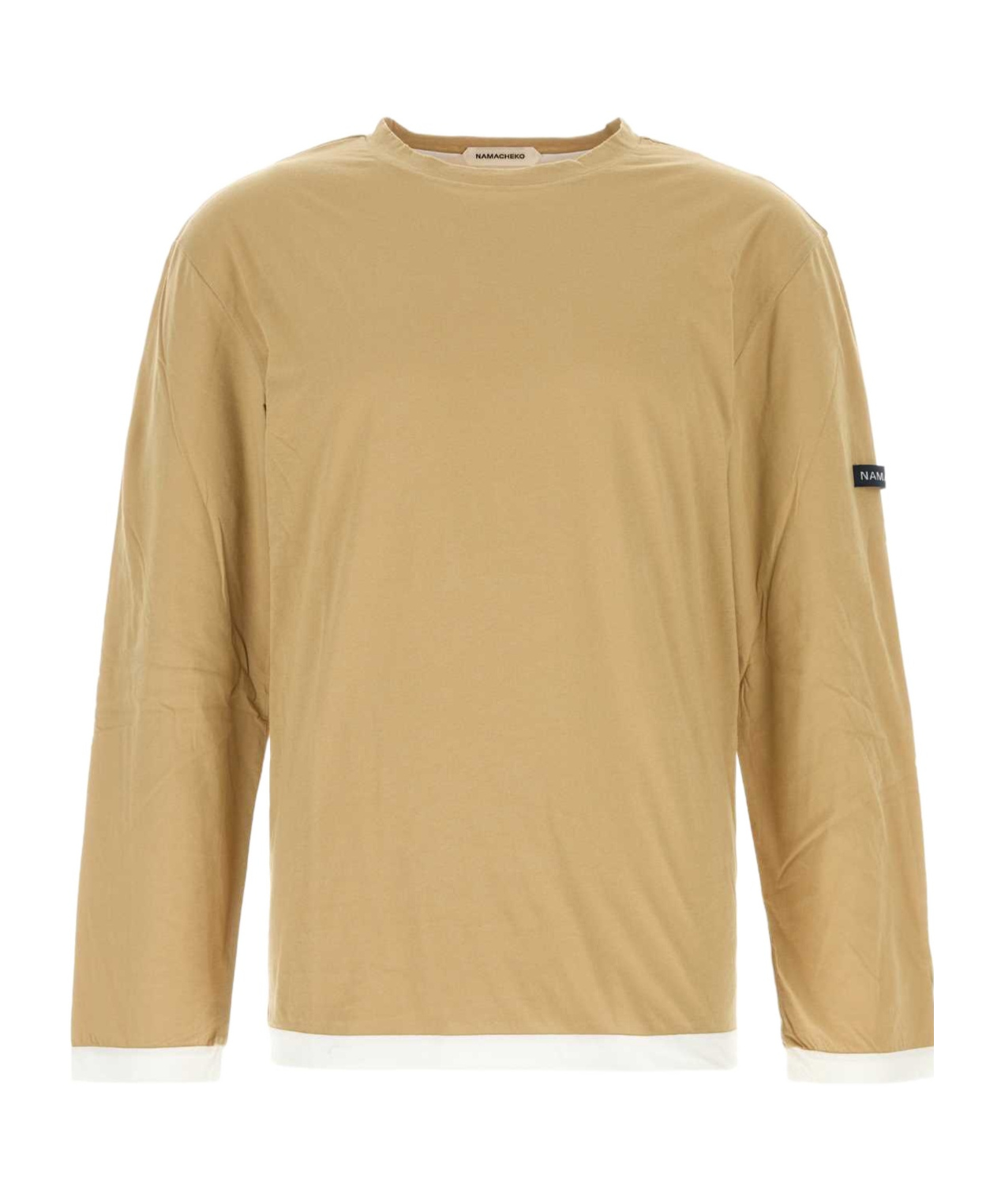 Namacheko Beige Cotton T-shirt