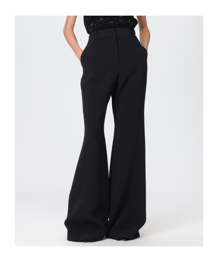 Ermanno Scervino Belt Loop Casual Pants In Black
