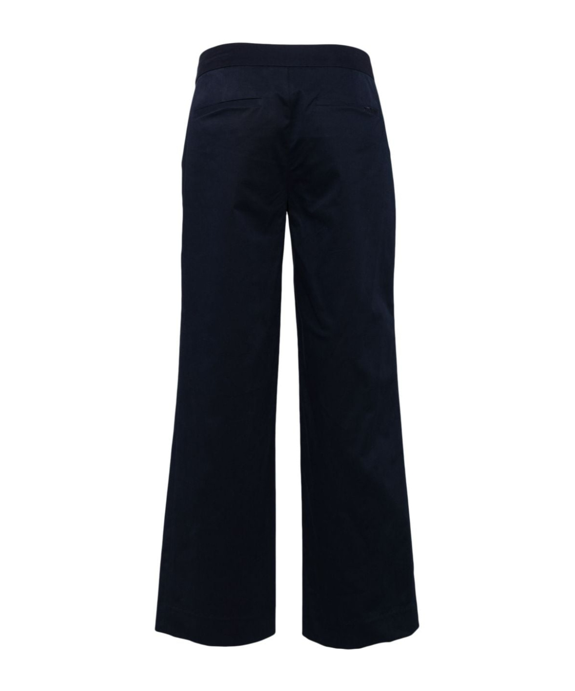 Staud Hidden Button Casual Pants In Black
