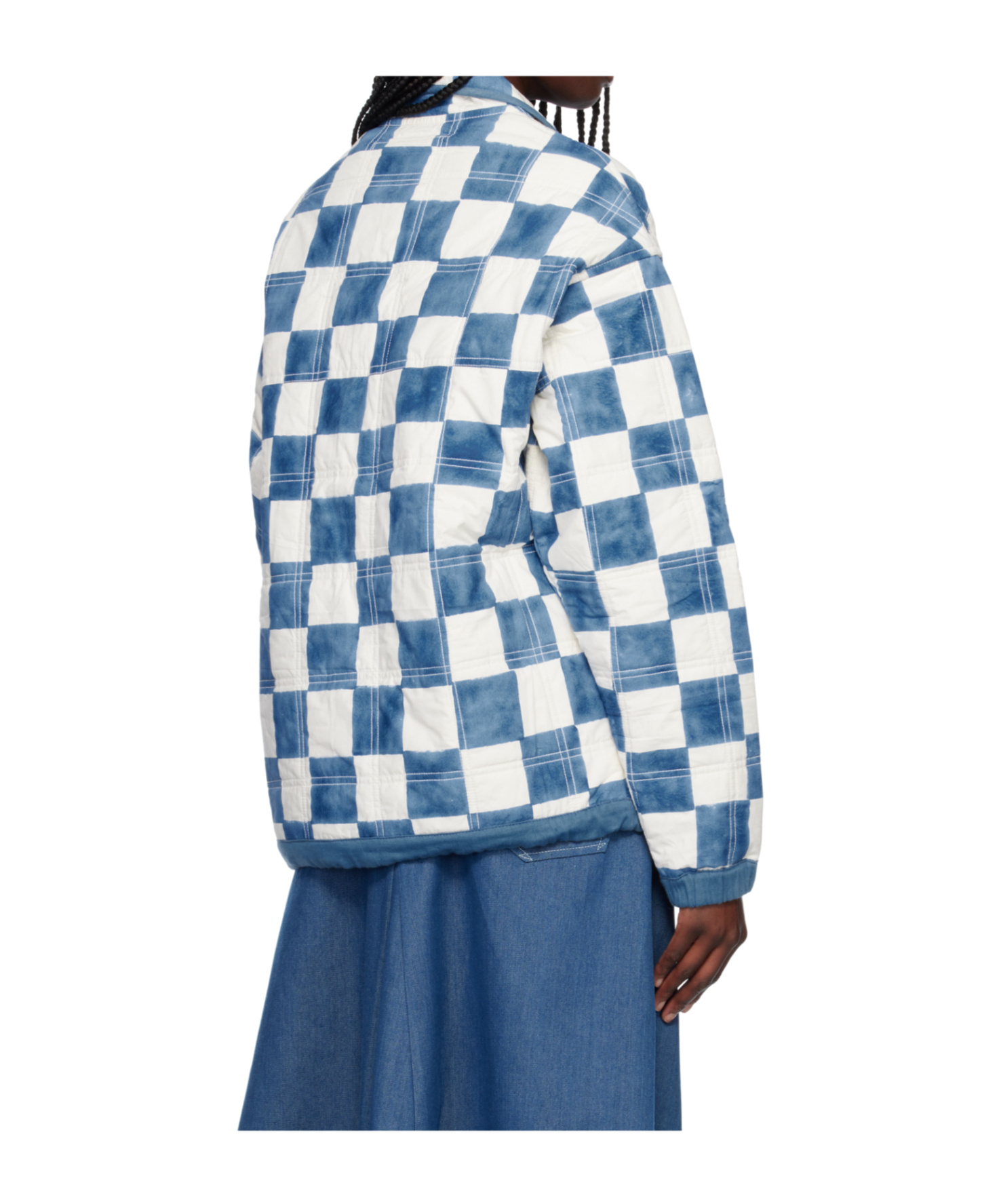 Story Mfg. Plaid Sweatshirt In Multi