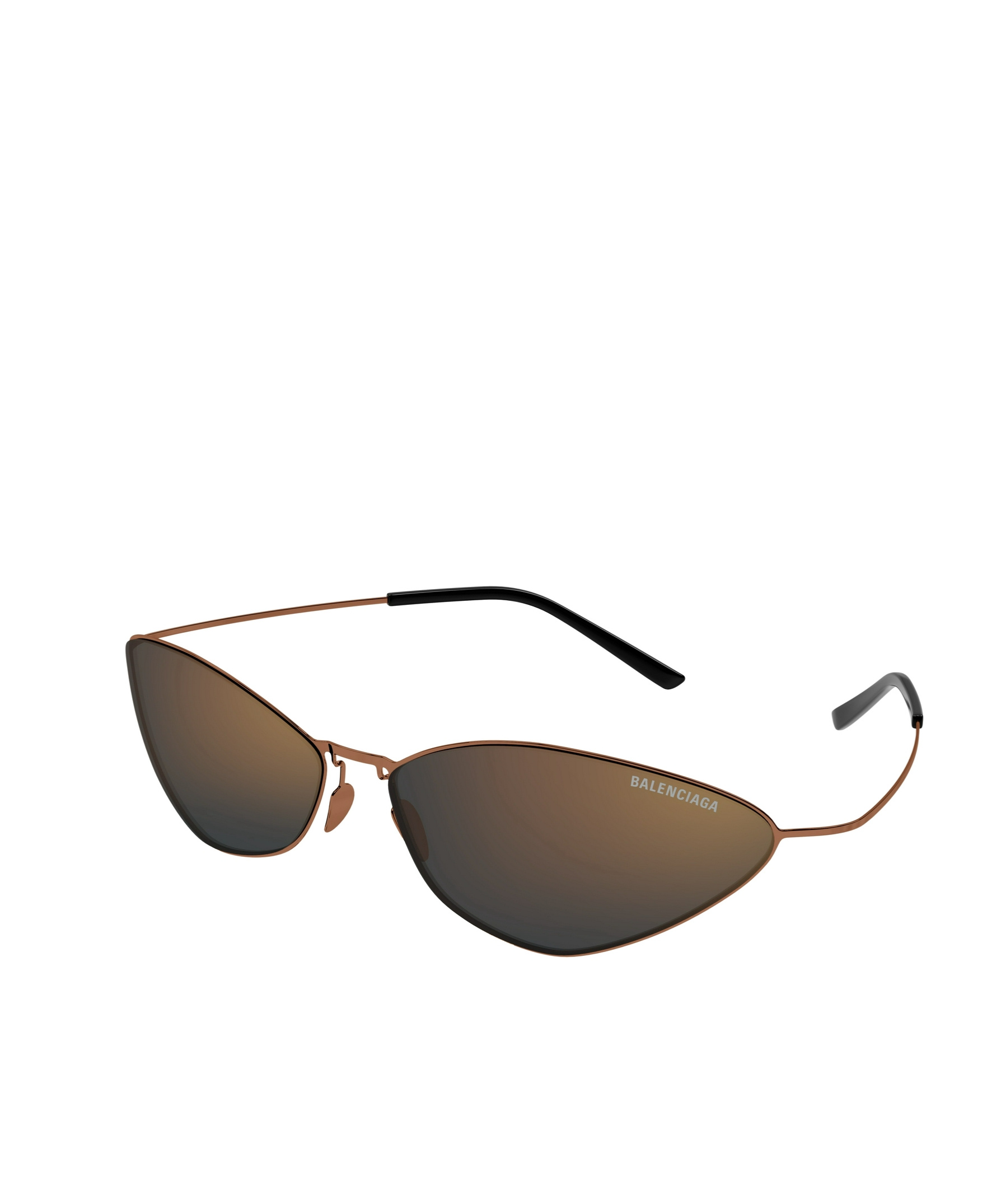 Balenciaga Eyewear Cat-eye Frame Sunglasses In Brown