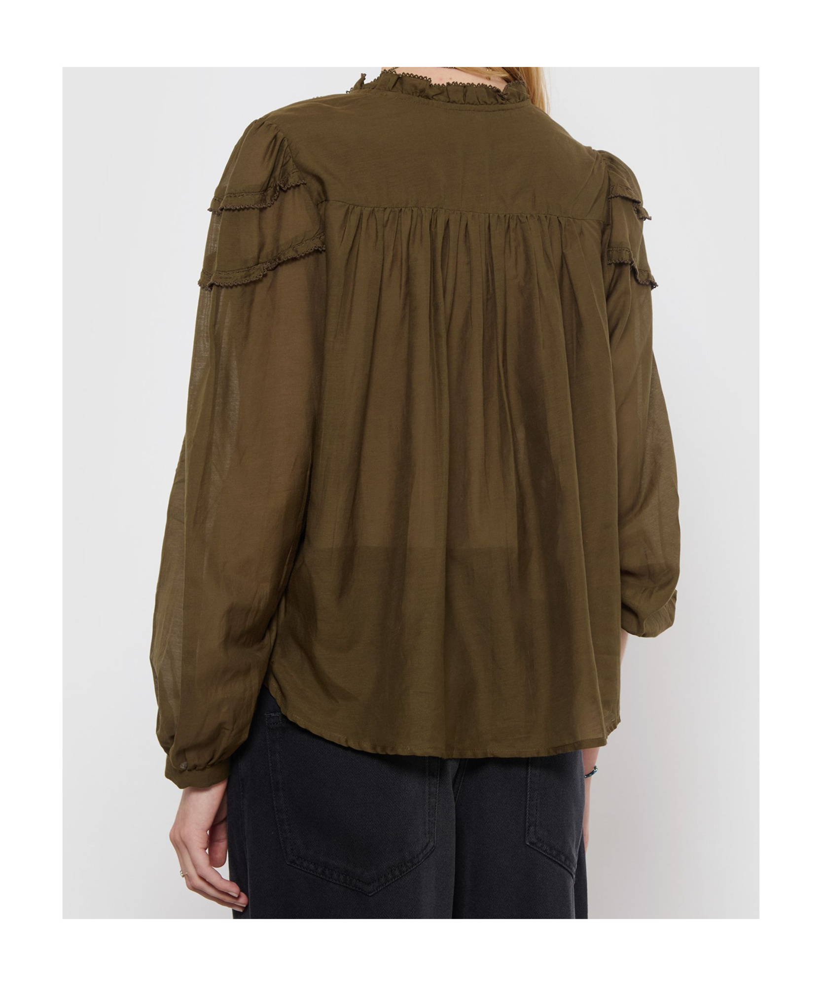 Isabel Marant Étoile Shirt Isabel Marant Etoile Woman Color Kaki In Brown