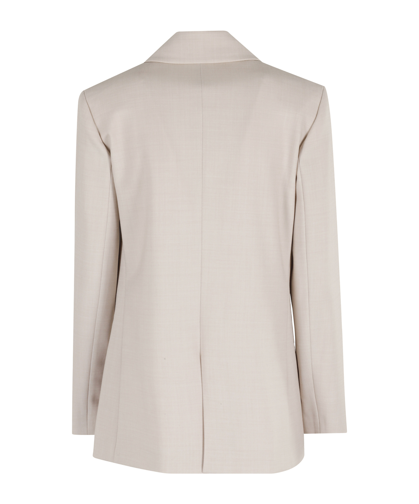 Antonelli Double-breasted Long-sleeved Blazer In Gray