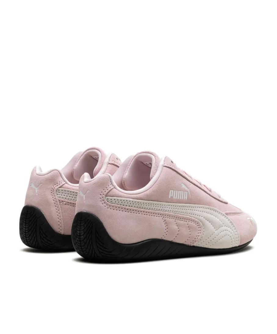 Shop Puma Speedcat 'pink/white' Sneakers In Nude
